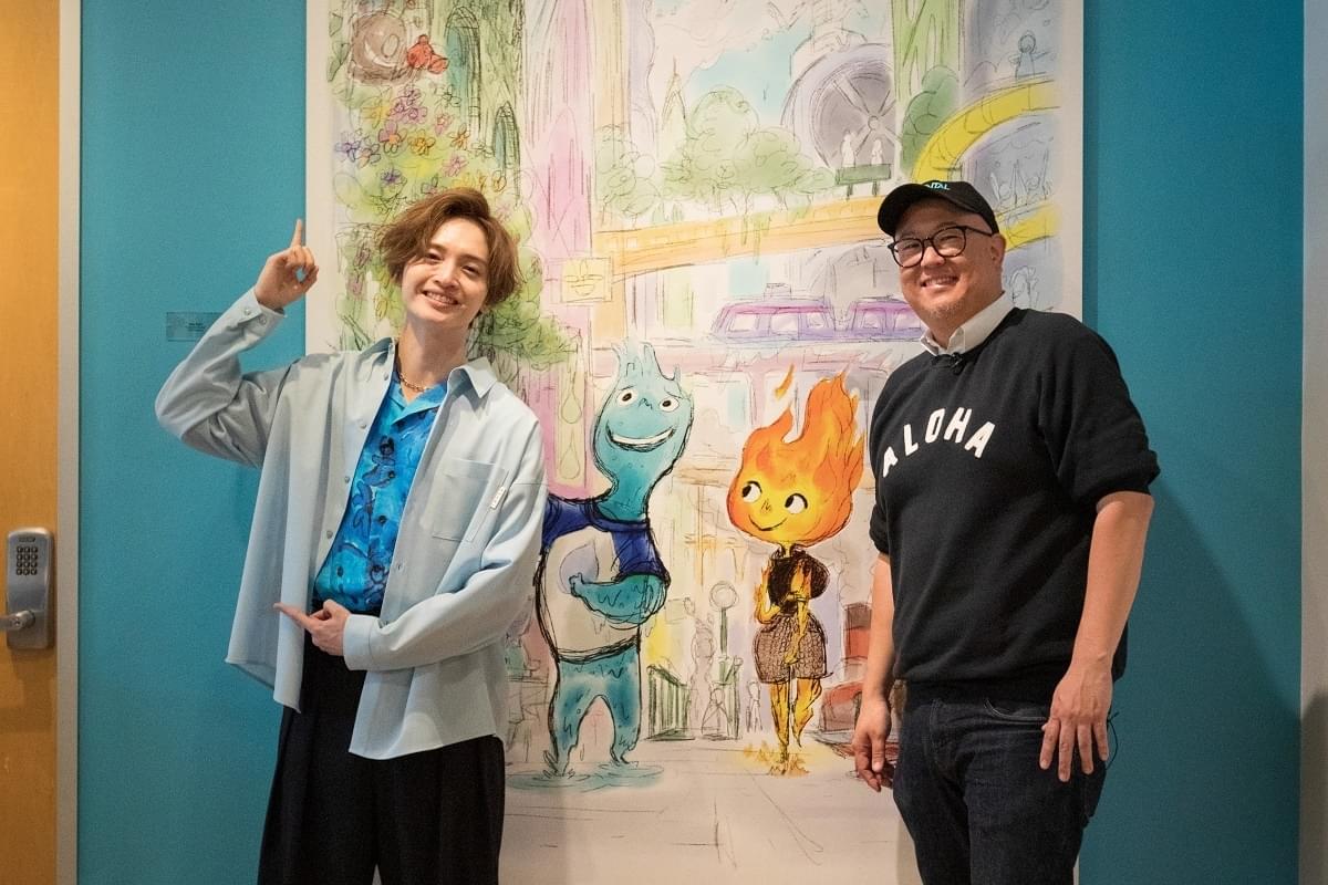 玉森裕太、ピクサー・アニメーション・スタジオを訪問！ 日本人声優初となるサインを残す