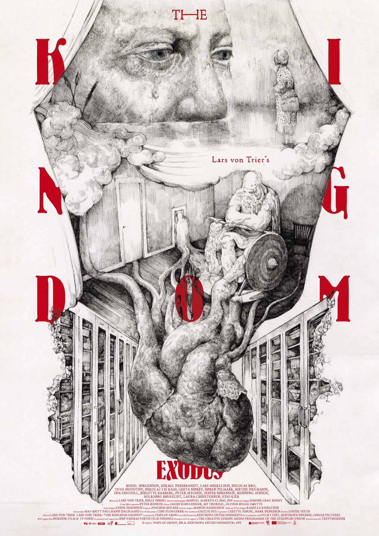 【本日公開】ラース・フォン・トリアーの最新作も「キングダム」 シリーズ完結作＆病状を語るインタビュー、日本版オルタナティブポスター公開