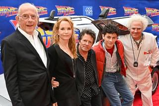 「バック・トゥ・ザ・フューチャー」キャスト、ミュージカル版を鑑賞