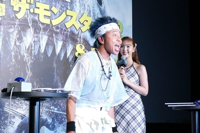 藤田ニコル＆サンシャイン池崎「MEG ザ・モンスター」続編に興奮！「夏を全開に楽しめる」「空前絶後の激しさ」