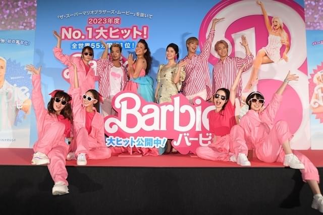 みんなピンク！華やかなイベントの模様