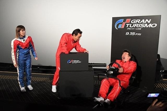 レースの猛スピードを“肌で体感”