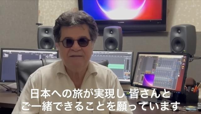 14年振りとなる来日に意欲