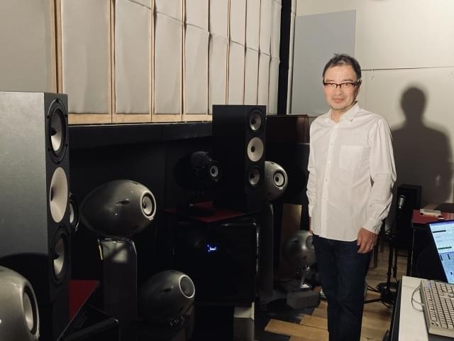 オノ セイゲンさんのスタジオにて