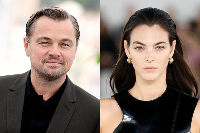 イタリア人モデルのビットリア・セレッティ（右）と交際中