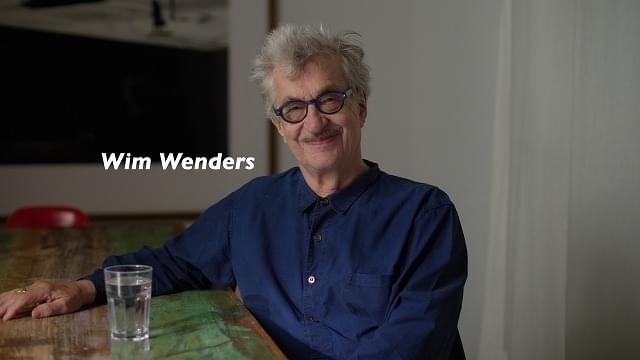 「ヴェンダース、小津を語る」の一場面