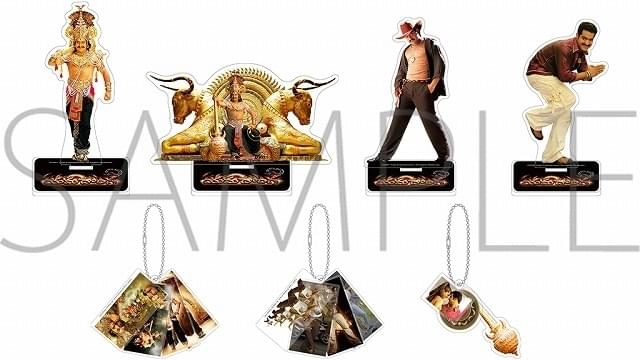 アクリルスタンド（4種）＆アクリルキーホルダー（3種）