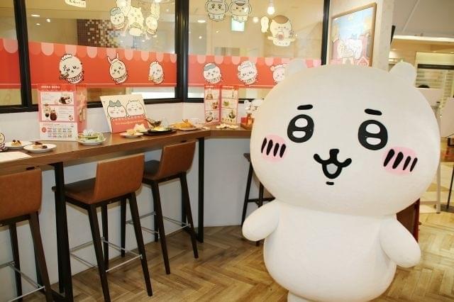 ちいかわも店内でPR