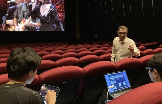 上映作品の調整中