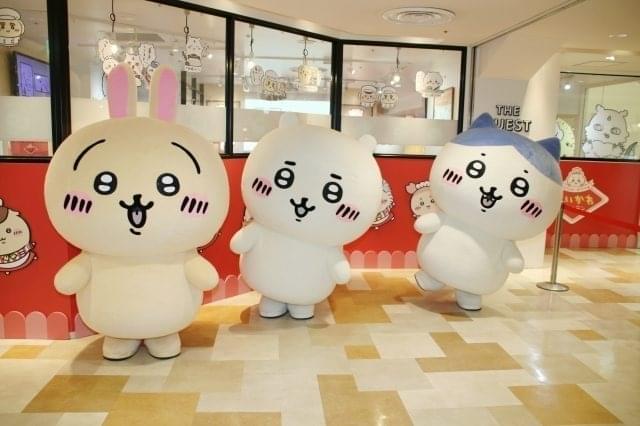 「ちいかわレストラン」内覧会にちいかわ、ハチワレ、うさぎも登場！