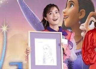 生田絵梨花「家宝にします」 ディズニー100周年「ウィッシュ」監督から直筆イラストのプレゼント
