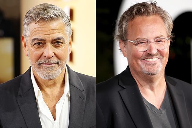 ジョージ・クルーニー(左)とマシュー・ペリーさん