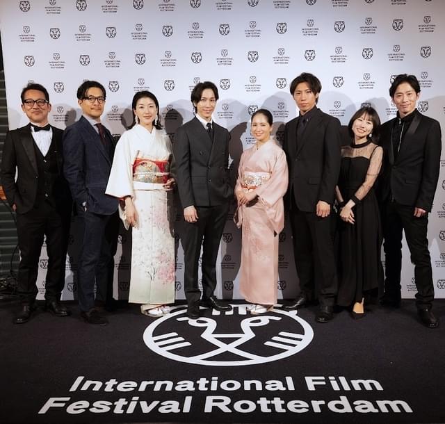 (左から)永井なおき、森山祥伍、大山真絵子、田中稔彦監督、鈴木タカラ、池田彰夫、舘若奈、和木亜央