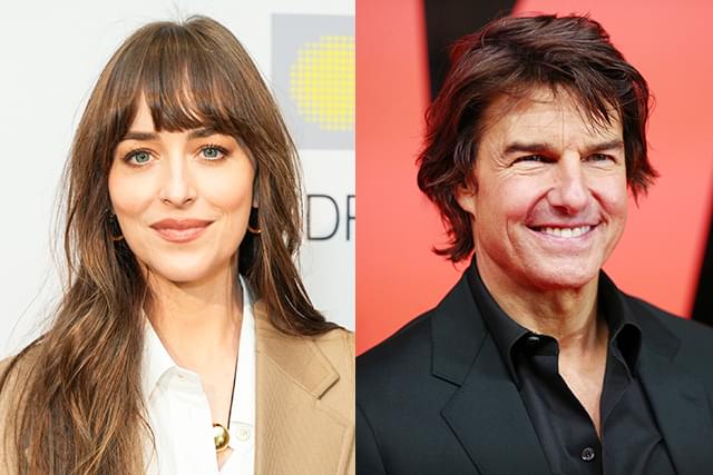 （左から）ダコタ・ジョンソン、トム・クルーズ