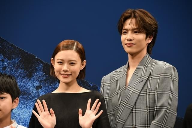 杉咲花、志尊淳からの絶賛に照れ笑い「こんな素敵な共演者と出会えて幸せ」