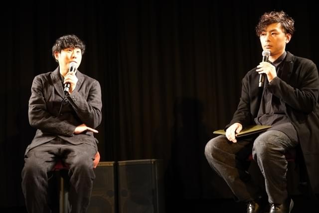 藤井監督と司会のSYO氏