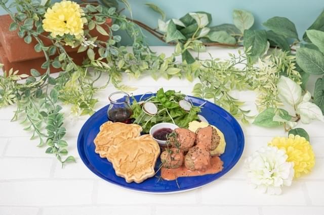 「江戸川コナンのワッフルプレート」（税込1890円）