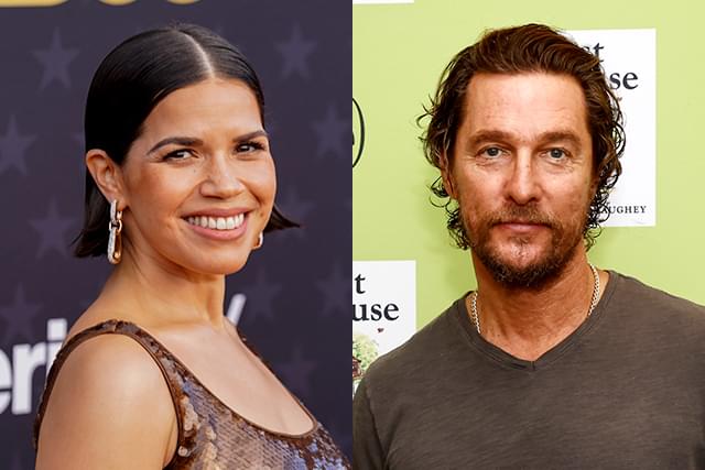 アメリカ・フェレーラ(左)、マシュー・マコノヒー(右)