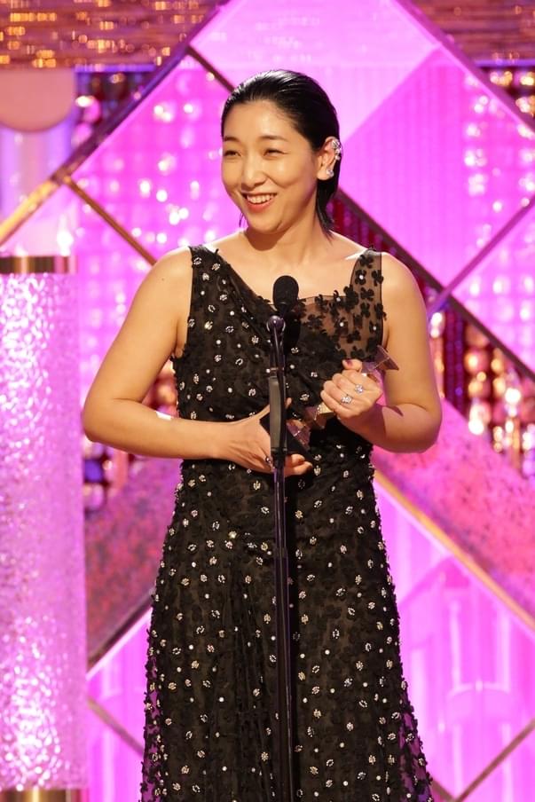 最優秀助演女優賞に輝いた安藤サクラ
