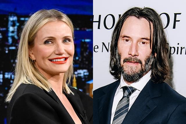 キャメロン・ディアス(左)とキアヌ・リーブス