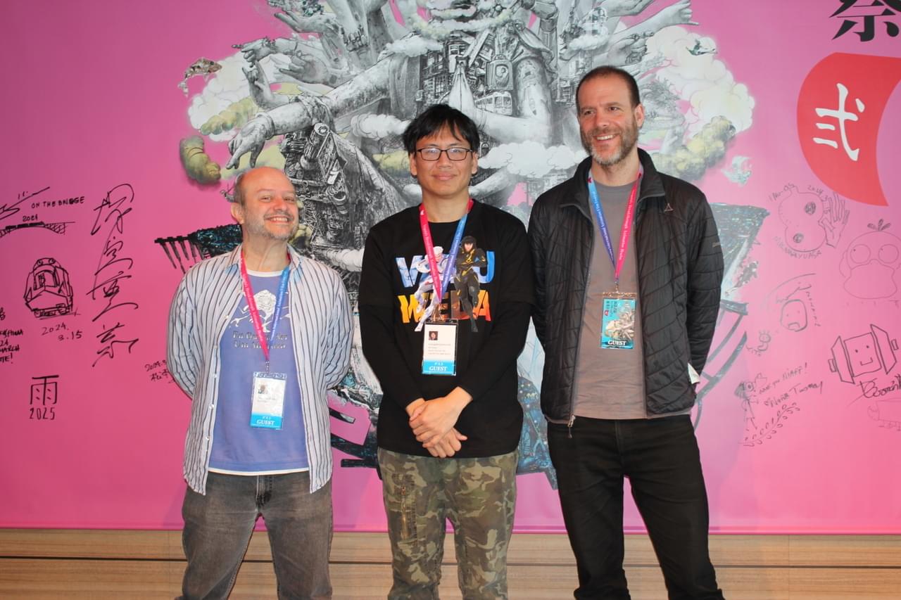 第2回新潟国際アニメーション映画祭コンペ出品作「深海からの奇妙な魚」「マントラ・ウォーリアー 8つの月の伝説」「オン・ザ・ブリッジ」会見