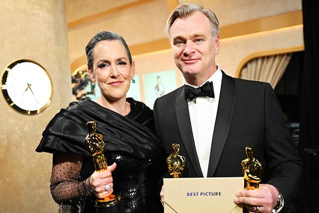 クリストファー・ノーラン監督と妻でプロデューサーのエマ・トーマス