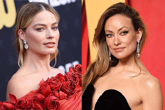 マーゴット・ロビー（左）、オリビア・ワイルド（右）