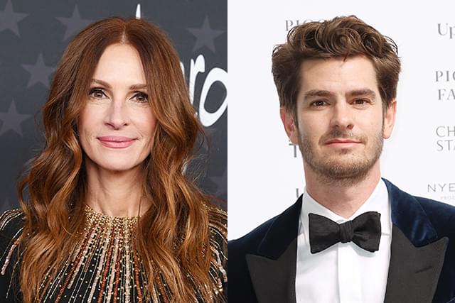 ジュリア・ロバーツ（左）、アンドリュー・ガーフィールド（右）