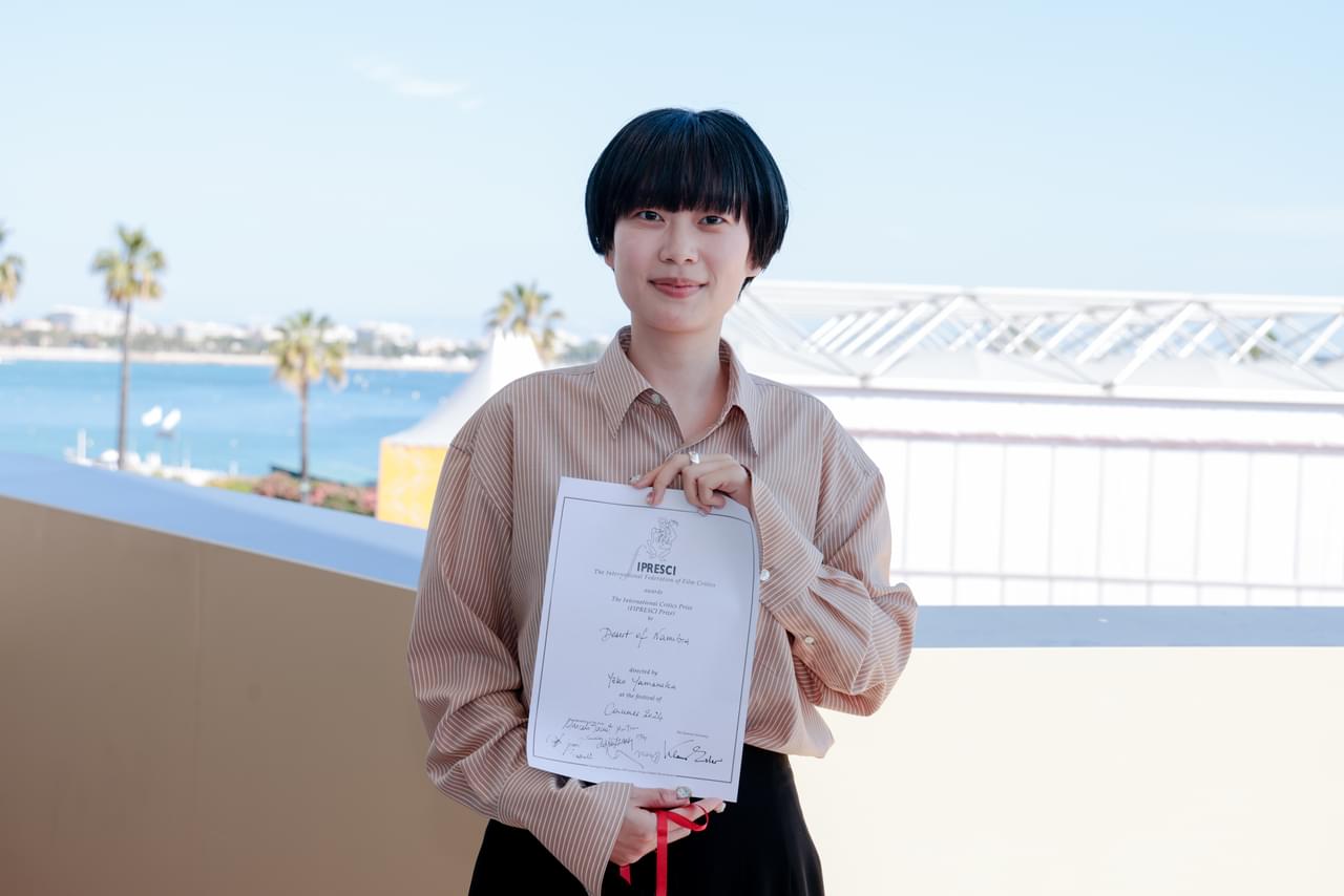 【第77回カンヌ国際映画祭】山中瑶子監督、河合優実主演「ナミビアの砂漠」が国際映画批評家連盟賞受賞 女性監督として最年少受賞