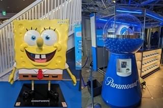 スポンジ・ボブや巨大ガチャがお出迎え！「Paramount+」の期間限定ポップアップイベントが原宿で開催中