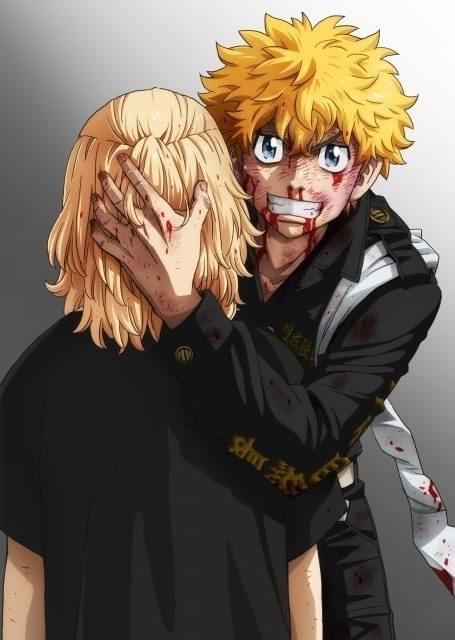 傷だらけのタケミチとマイキーが描かれた新キービジュアル