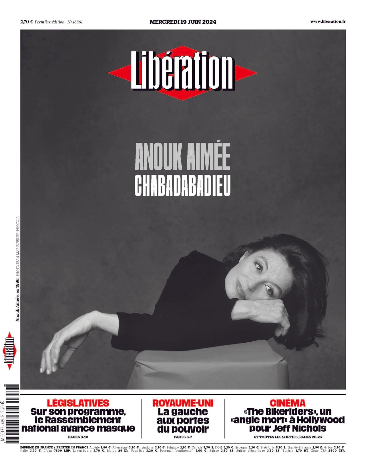 アンニュイな雰囲気と少女のような可憐さ 監督たちの創造性を刺激したアヌーク・エーメのキャリア、対面時の思い出【パリ発コラム】