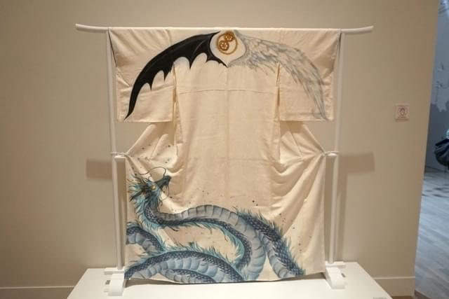 「X -エックス-」をモチーフとした着物(前期展示)