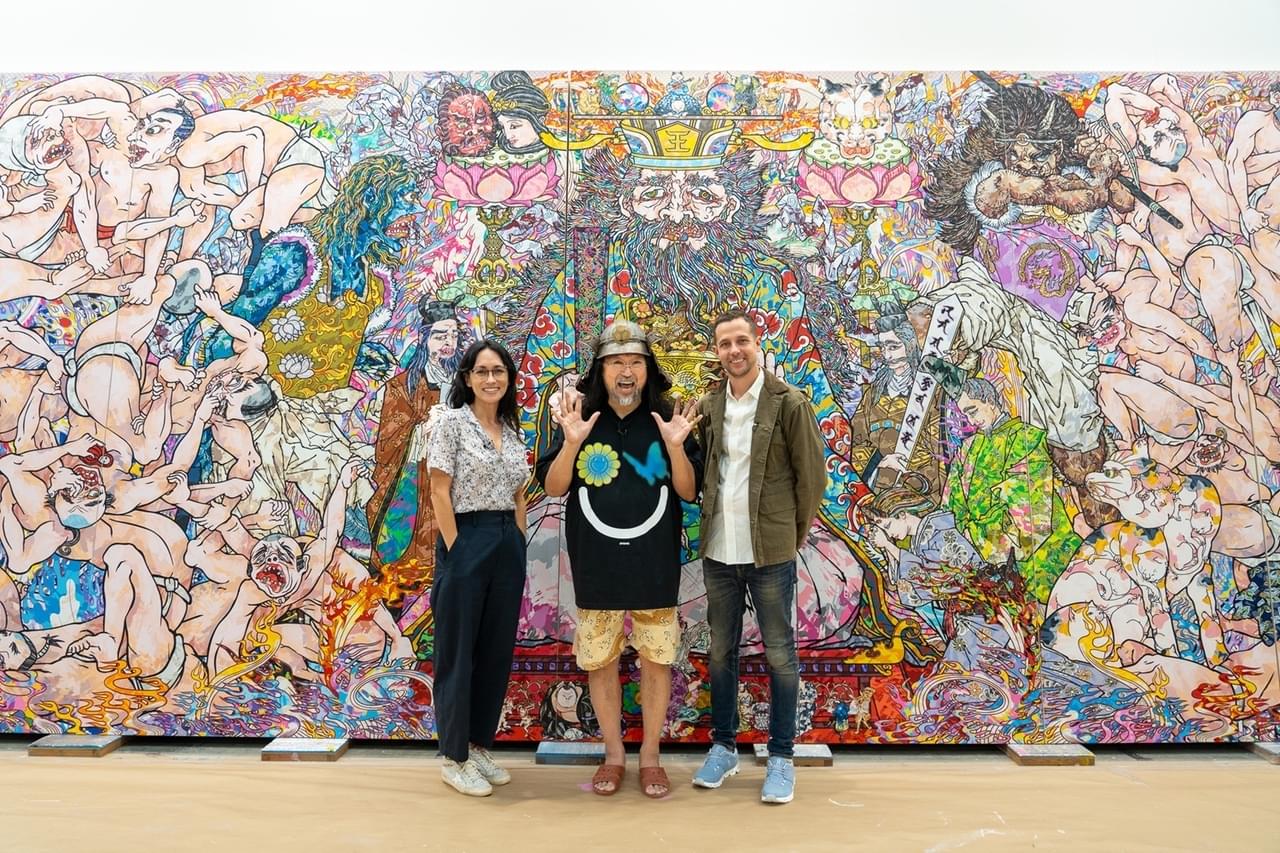 世界的アーティストの村上隆「SHOGUN 将軍」を絶賛「勇気をもらった」 プロデューサー陣と念願の対面