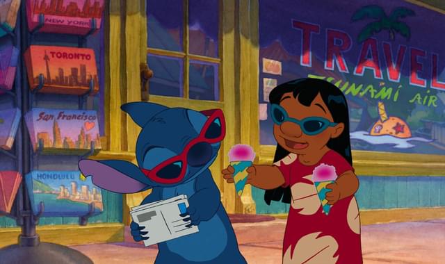 画像は「リロ&スティッチ」