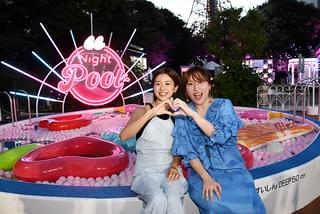 黒島結菜がナイトプール初体験！ 撮影に集中しすぎて丸山礼との共演シーンの記憶をなくす？