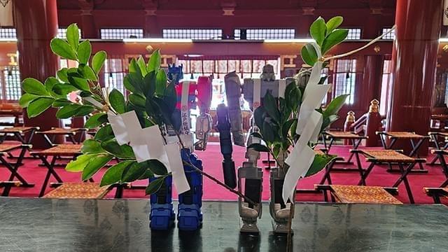 “友情祈願”にご満悦!