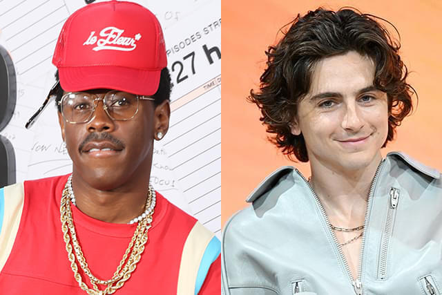 タイラー・ザ・クリエイター(左)とティモシー・シャラメ(右)