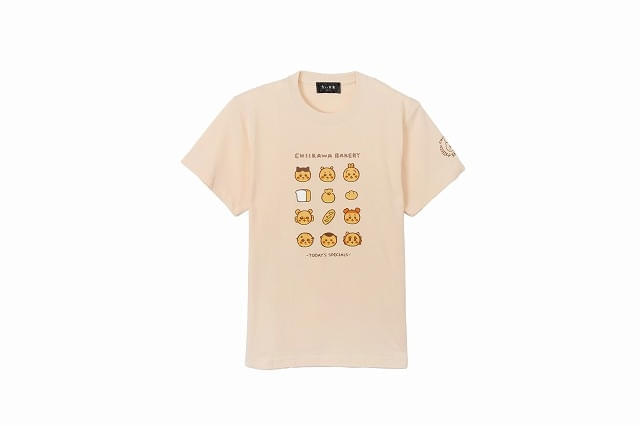 ちいかわベーカリー Tシャツ CHIIKAWA BAKERY ナチュラル(M/L/XL)
