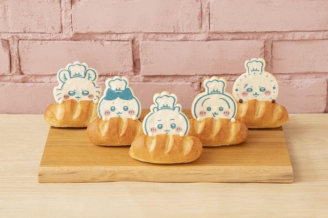 ソフトフランスは、正面から見るとキャラクターが顔をのぞかせているみたい!