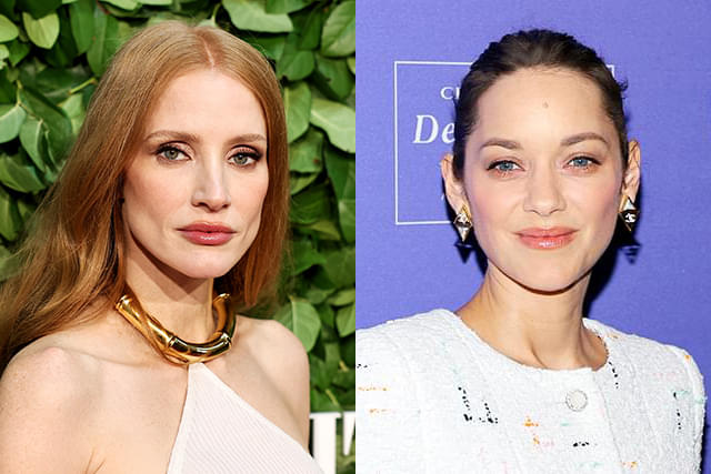 ジェシカ・チャステイン(左)、マリオン・コティヤール(右)