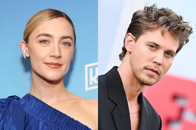 シアーシャ・ローナン（左）、オースティン・バトラー（右）