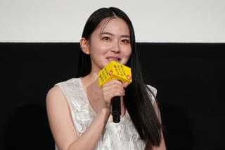 橋本愛、金髪褒められ歓喜「もうすぐ黒に戻す」と名残惜しむ【「早乙女カナコの場合は」公開記念舞台挨拶】