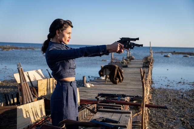 華麗な銃さばき!