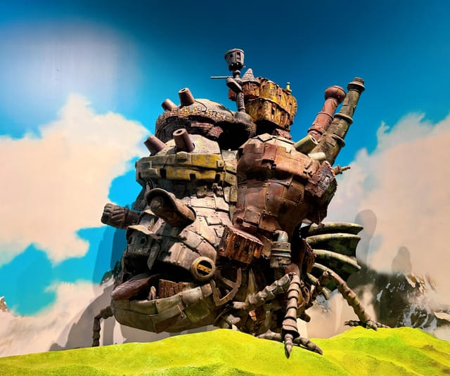 ジブリの立体造型物展「ハウルの動く城」