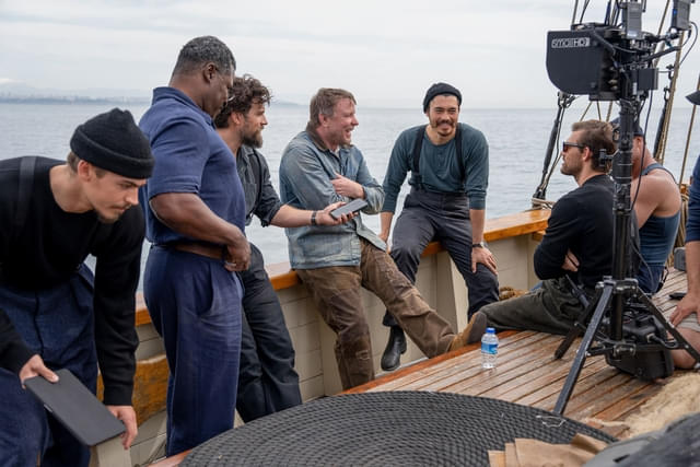 楽しそう！ 撮影中の様子