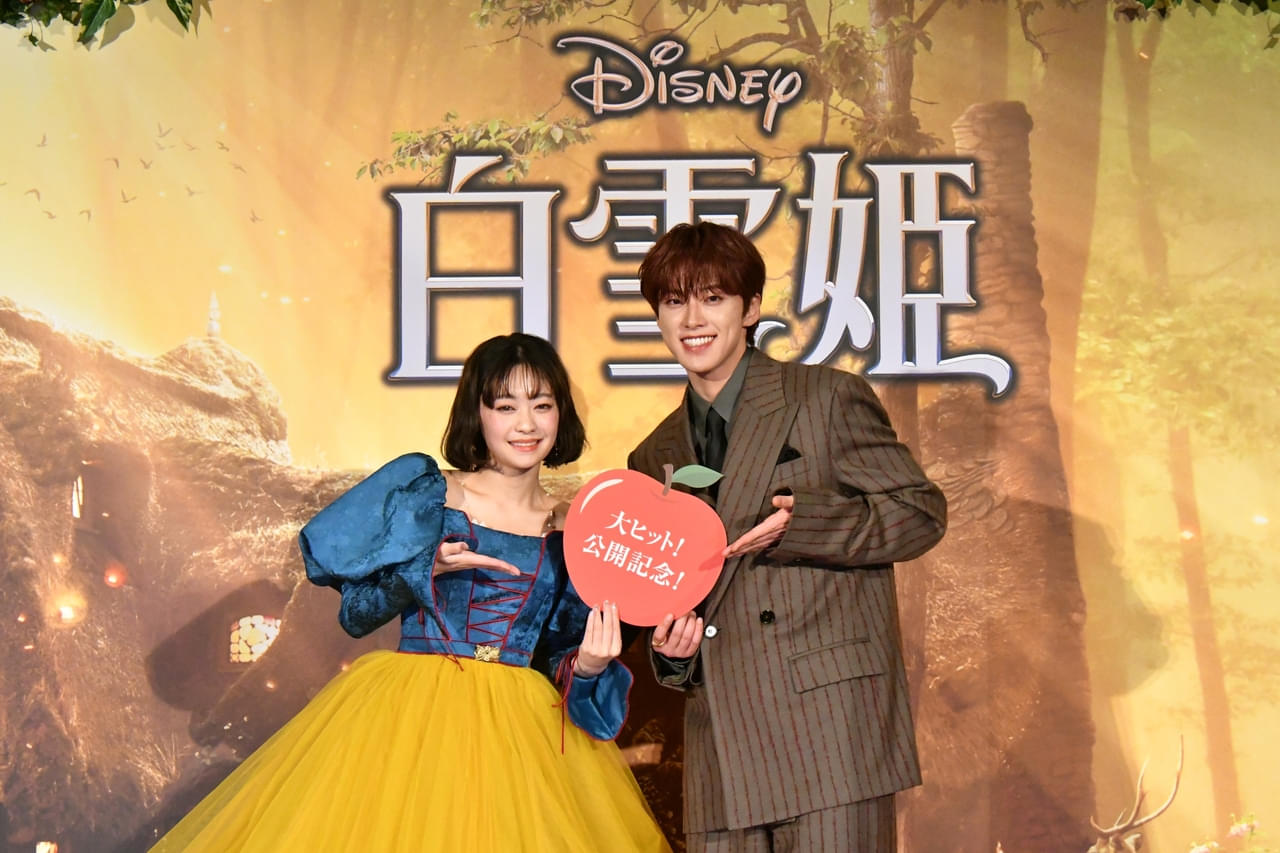 吉柳咲良×「JO1」河野純喜、「白雪姫」珠玉のラブソングを生歌唱！ 河野が「500回くらい言った」難しいセリフとは？