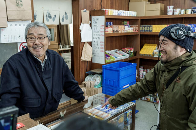 「金子差入店」メイキングカット