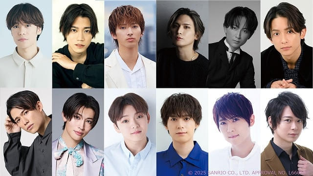 人気声優や俳優がサンリオキャラクターとコラボ