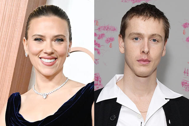 スカーレット・ヨハンソン（左）、ハリス・ディキンソン（右）